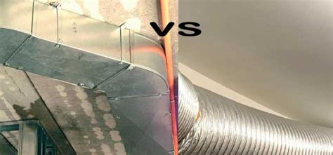 flexible ductwork vs metal